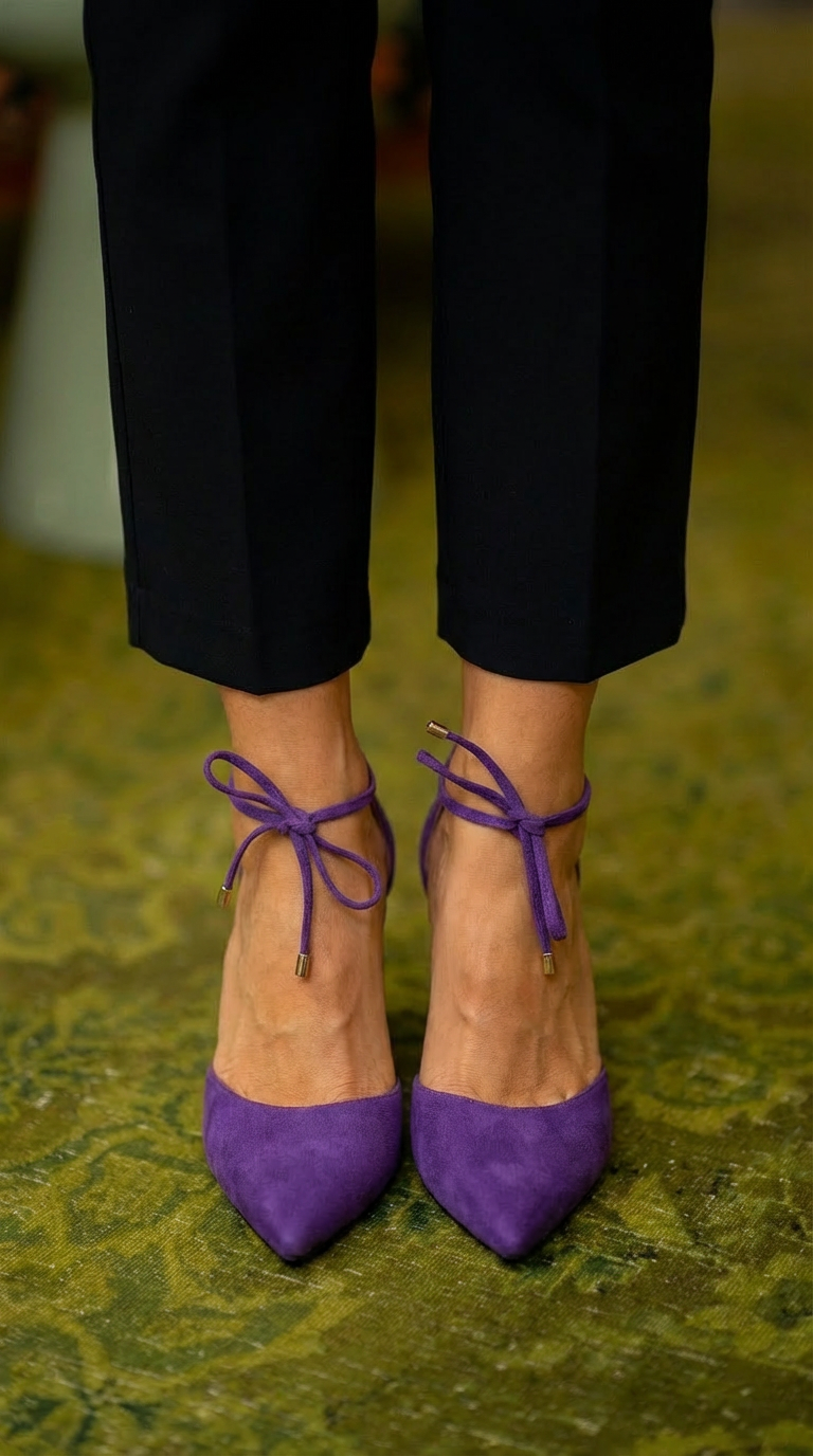 DÉCOLLETÉ CON LACCIO ALLA CAVIGLIA